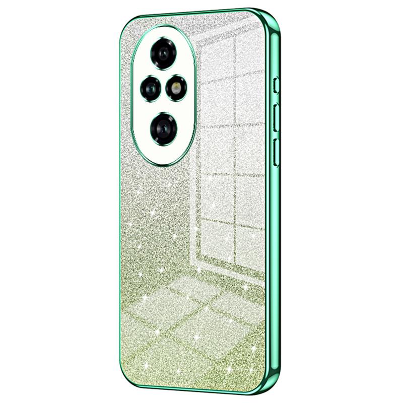 For Honor 200 Pro 5G Case Bling Gradient Glitter Soft TPU Phone Cover