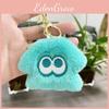 Plush Squid Vibrant Keychain With Short Plush Material Perfect For Backpack Charm