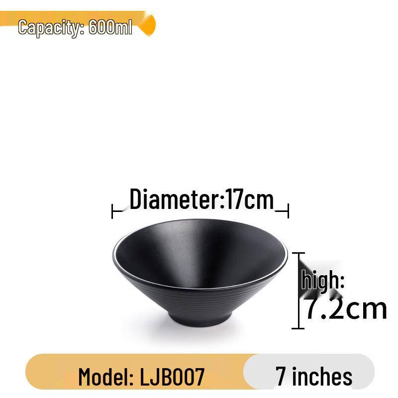 Japanese Style Melamine Ramen Bowl