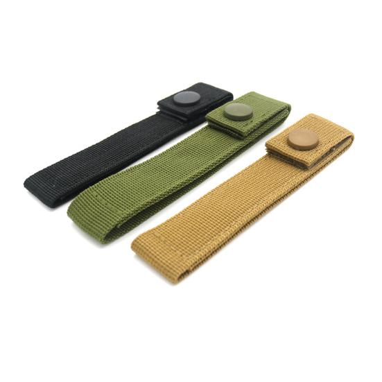 Molle Strap Universal Strong Load-bearing Long Lasting Molle Ribbon Climbing Carabiner Belt Backpack Hanger Hook Molle Webbing