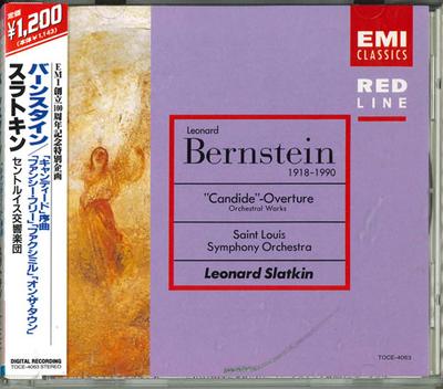CD ST. LOUIS SYMPHONY ORCHESTRA, KITRE - Bernstein: Candide TOCE4063 Japan Obi Classical Used