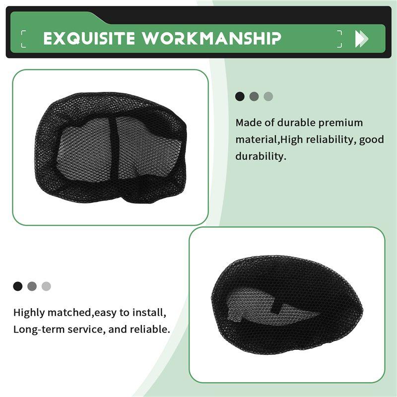 R1-For Benelli TRK702 TRK702X TRK 702X 702 X Breathable Mesh Seat Cushion Cover Sun Protection Motorcycle Accessories