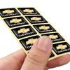10Pcs 3D Car Styling Steering Wheel Sticker Accessories For Spark Captiva Cruze Tracker Orlando Trax Epica Nubira