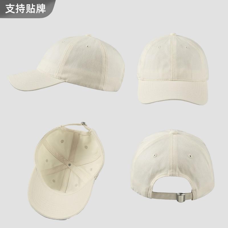 Organic Cotton Baseball Cap With Curved Brim Adjustable Unisex Hat Sun Protection Breathable Casual Wear
