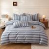 3 Piece 100 Percent Cotton Printed Duvet Cover Set With 2 Pillowcases Soft Skin Friendly Pure Cotton Bedding