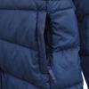 L.L.BEAN Down Coat M Navy Hood Women Used