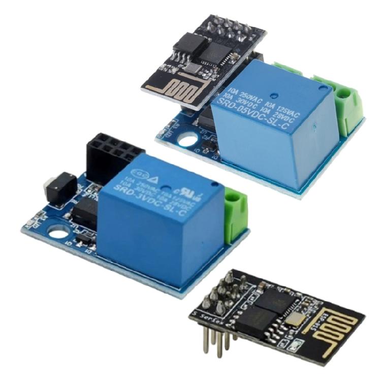 Programmable ESP8266 ESP01S WiFi Relays Control Board for Intelligent Devices LUA Source Code Androids App Control