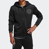 adidas Jackets Men's Black Hooded Moderate Other DP5711