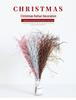 Plastic Rattan Christmas Decoration Branches for Window Display & Flower Arrangements