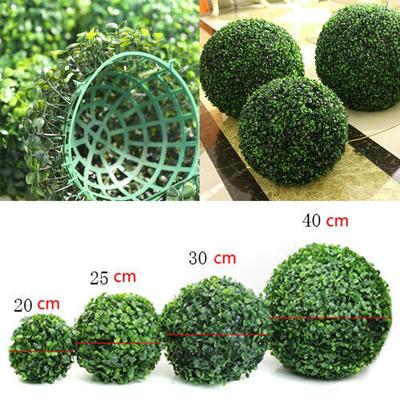 Topiary Ball Artificial Milan Grass Flower Hanging Basket Home Fake Plant Outdoor Party Decor