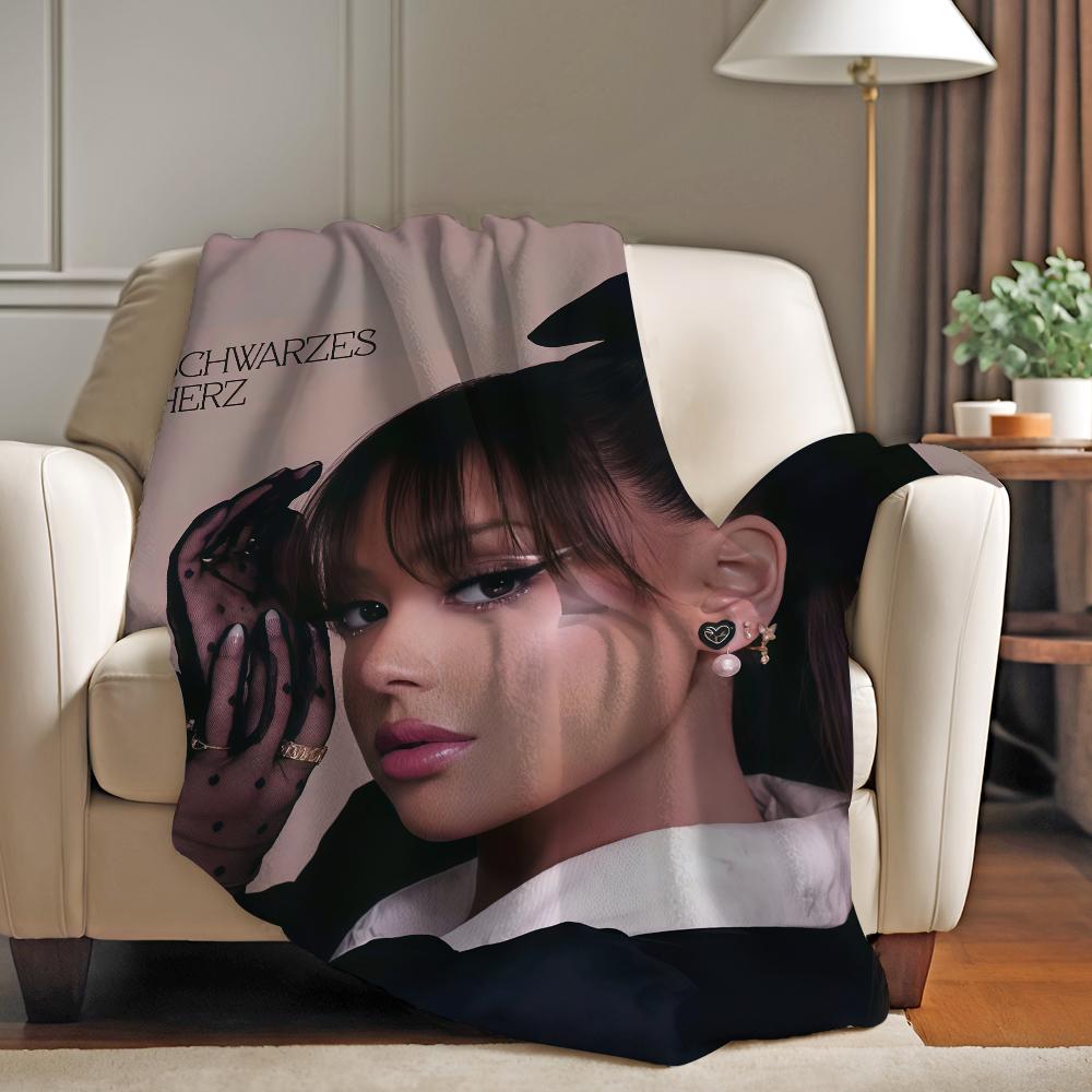 German singer Ayliva Blanket For Sofa Office Bed Plane Travel Sleep Read Relax Camping Soft And Warm