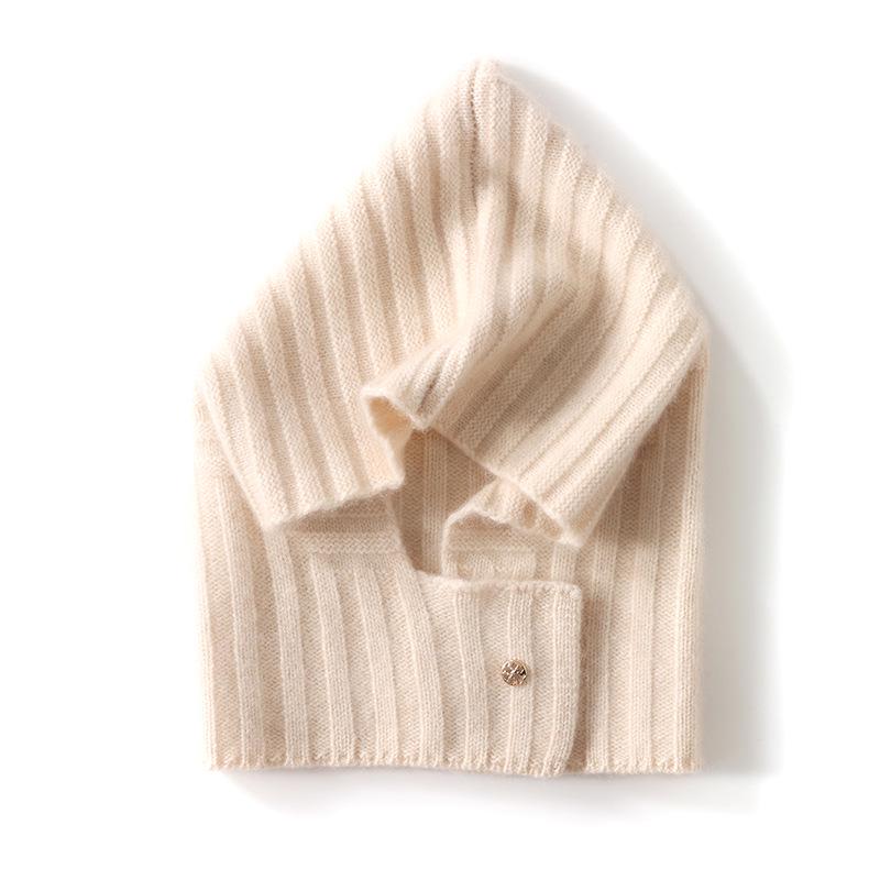 2025 Autumn/Winter Unisex Cashmere Wool Hat for All Ages - Warm, Casual Head Covering