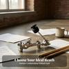 Cymbal Extension Bracket Metal Mounting Arm with Clamp Drum