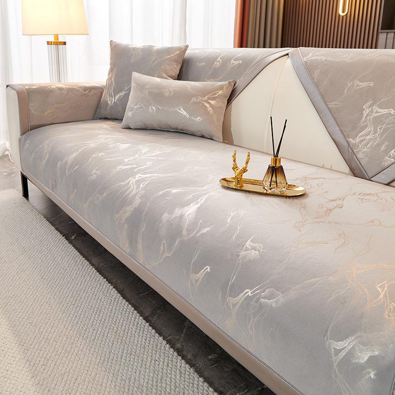 New Sofa Cover Four Seasons Universal Sofa Cover Cloth Towel French Light Luxury High Grade Nonslip Sofa Cover Seat Cushion