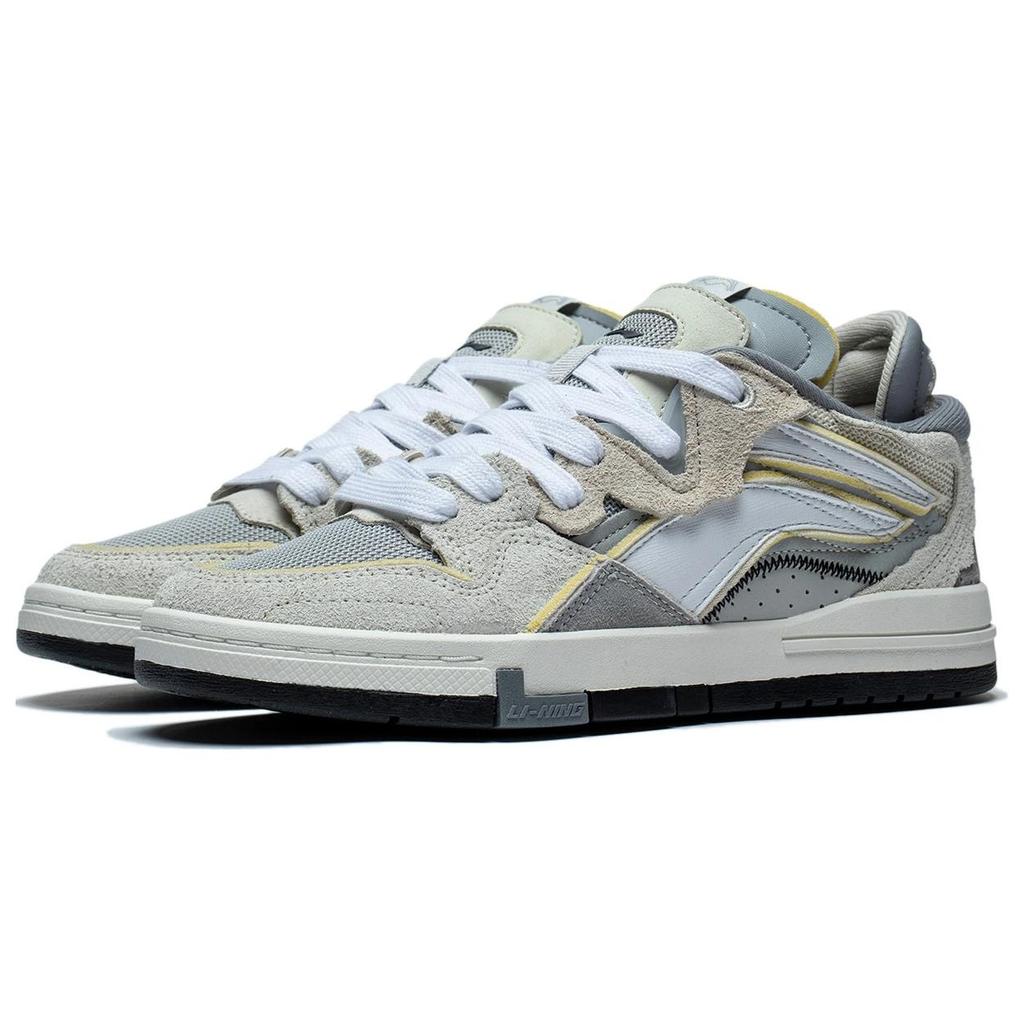 (WMNS) Li-Ning Weiwu Wave Pro Skate Shoes 'Grey Beige' Women's AECT034-1