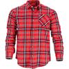 Flannel Shirt Red-Navy, 170G/M2, "", Ce, Lahti
