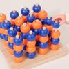 Montessori 3D Four-in-a-Row: Interactive Parent-Child Logic Board Game for Kids