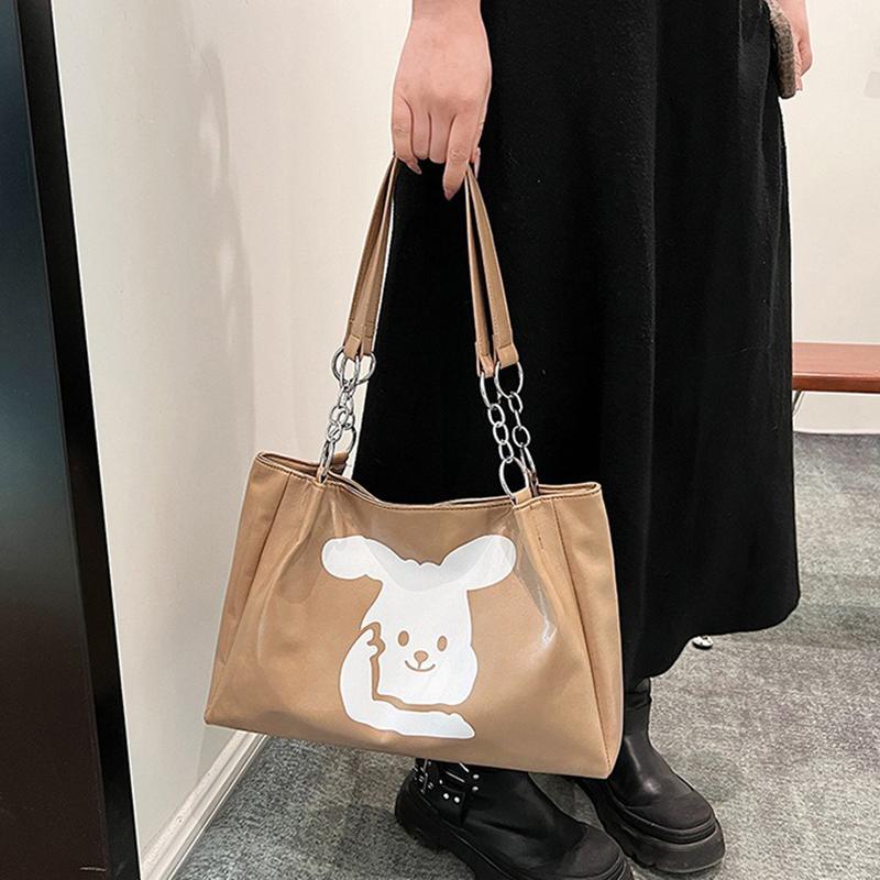 Einkaufstasche für Damen 2024 Neue Pendlertasche mit großem Fassungsvermögen Temperament Beliebte Retro Vielseitige Schulter-Schultasche