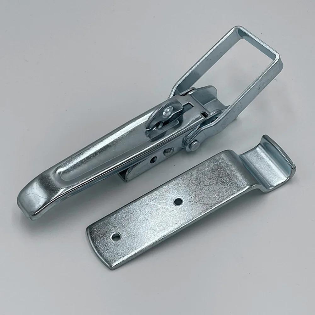 Utility Trailer Gate Latch Handle Components For RVs Campers Caravans And Utility Trailers Galvanized Iron Construction