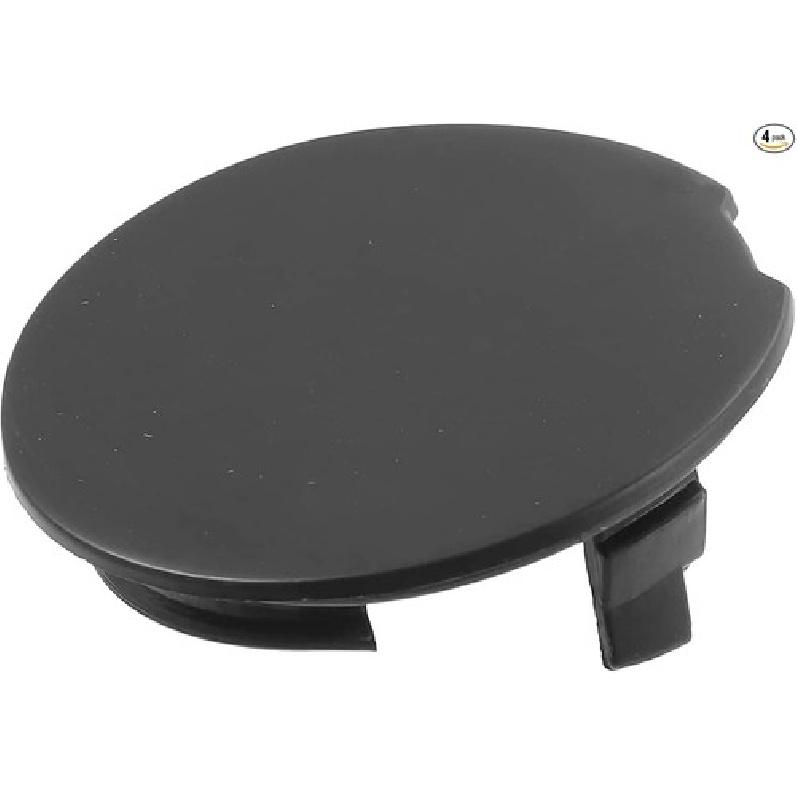 Car Front Bumper Tow Hook Cover for 2011-2015 Tow Hook Eye Lid Cover Trailer