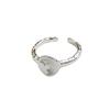 Geometrischer minimalistischer offener Ring für Frauen