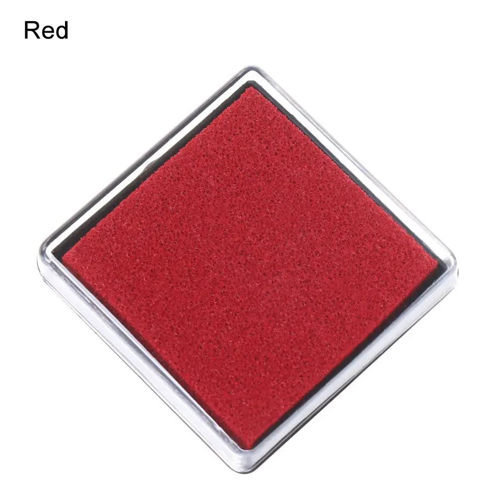 Ink Pad Stamp Pads Fingerprint Inkpad Square Sponge Multi-color Art Decor Scrapbooking Drawing Toys DIY Office & School Supplies