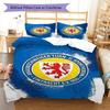 Eintracht Spirit Bedding Quilt Set Quilt Cover Pillowcase Home Decoration Birthday Gift (1 * duvet cover + 2 * pillowcase, without core)