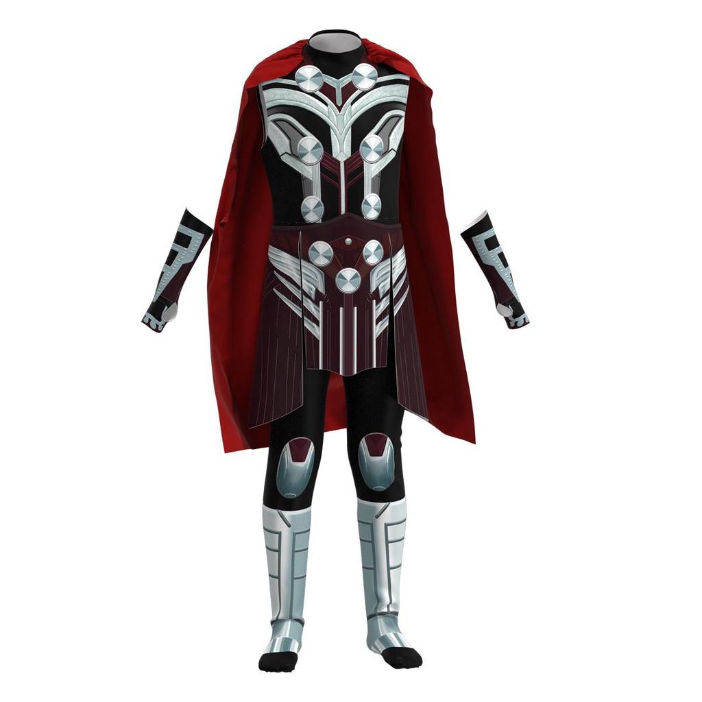 Kids Thor Love And Thunder Cosplay Jumpsuit For Halloween And Parties