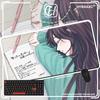 Kaoruko Waguri Mousepad Anime The Fragrant Flower Blooms with Dignity Mouse Pad Locking Edge HYBXAXC Laptop Gaming Keyboard Pad