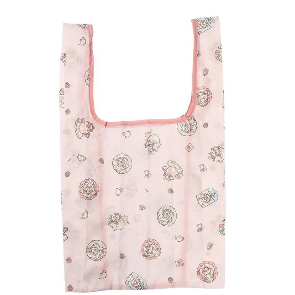 Disney Marie Eco Bag Foldable Tote Pouch Kawaii Japan Pink