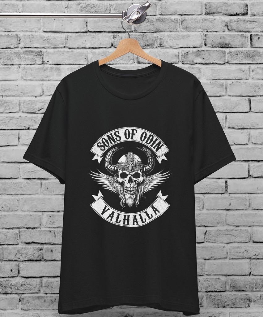 Sons Of Odin T-Shirt: Viking Valhalla Norse Mythology Tee