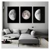 Phase Change On Canvas Painting Astronomy Satellite Home Decor Bedroom Decoration  Abstract Moon Poster Prints Moon