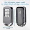 OFFWEGO Key Fob Cover for Honda Accord Civic CRV Pilot Ridgeline Odyssey Soft TPU Key Case Protection for Honda Smart Protector Remote Start Key,