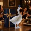 Goose Bird Shape Whiskey Decanter 3D Glass Animal Liquor Bottle