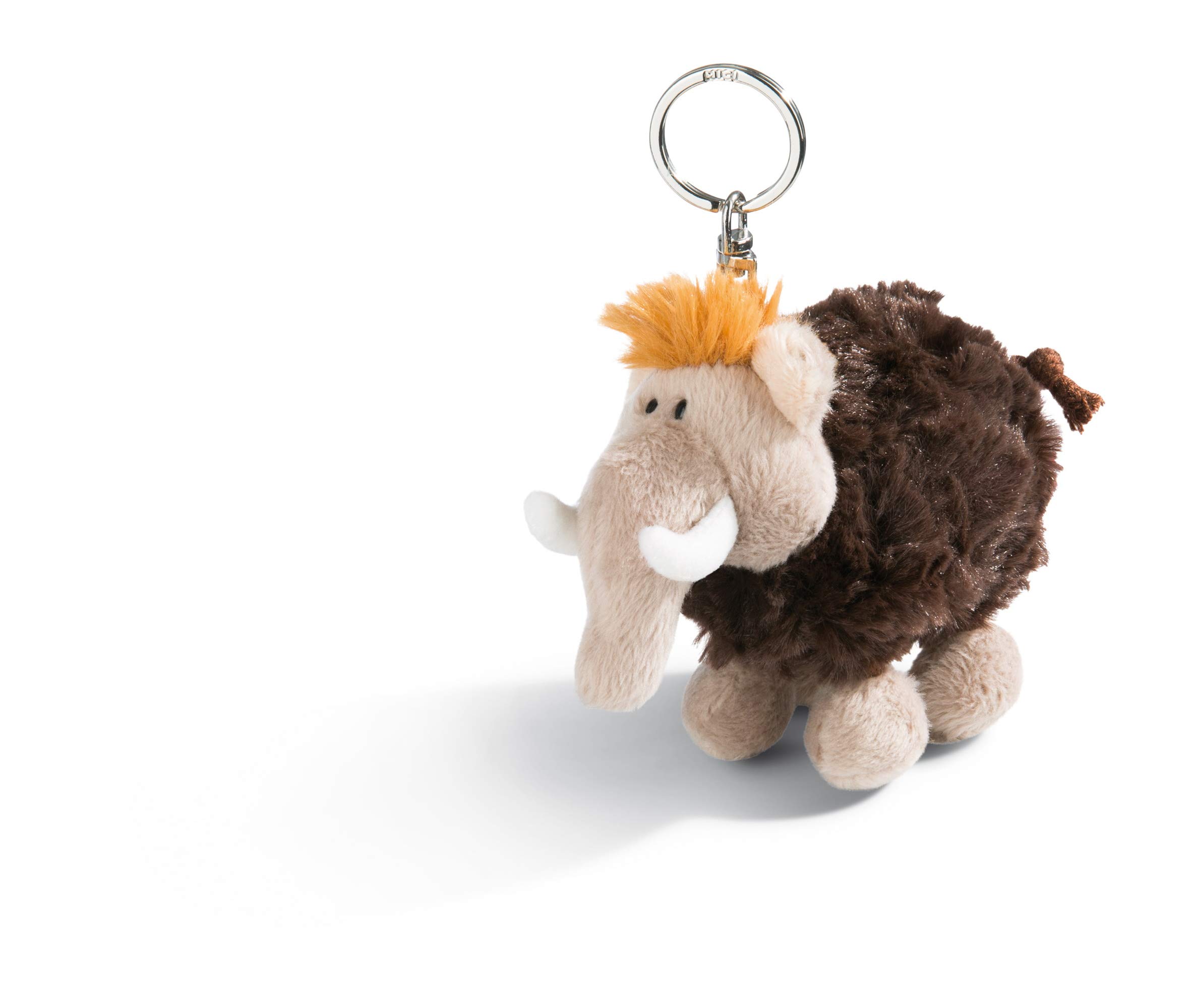 

NICI Mammoth Almut German Plush Bean Bag Mammoth 3045305 Keyring, 10cm, Toy, Gift, Keyring, Keychain,