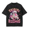 Sweet Number 67 Ice Cream Tshirt Summer  Y2k Retro T Shirts Cotton Hippie Tshirt For Man Shortsleeve Printed Tees