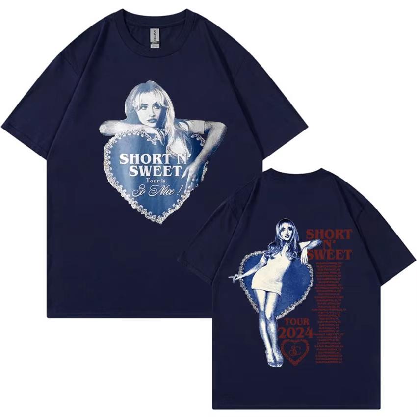 Sabrina Carpenter Tshirt Female Comfortable Unisex Harajuku University Shirt Graphic Y2k Trendy 2000s 80s University