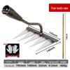 5-Tooth Garden Hoe & Rake Tool Set
