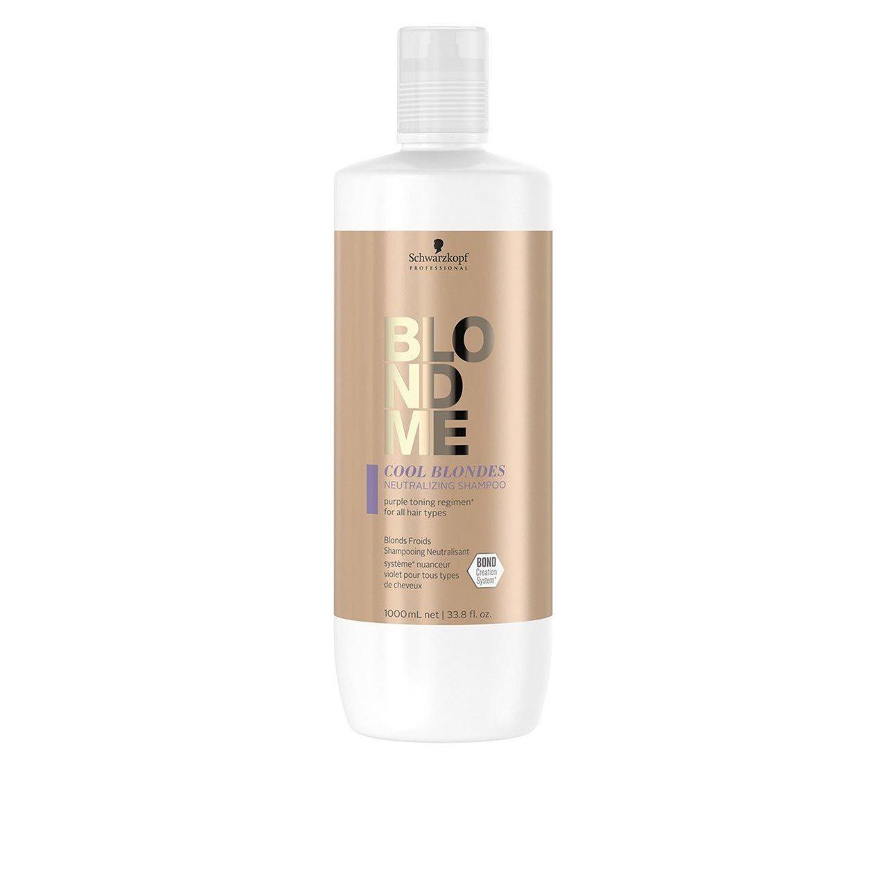 

Schwarzkopf Blondme Cool Blondes Нейтрализующий шампунь 1000 мл