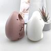 Nordic Style, Creative Egg-Shaped Bell Clock with Night Light, Cute And Fashionable