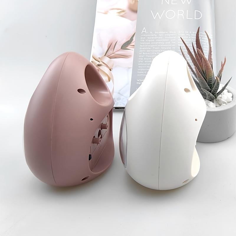 Nordic Style, Creative Egg-Shaped Bell Clock with Night Light, Cute And Fashionable