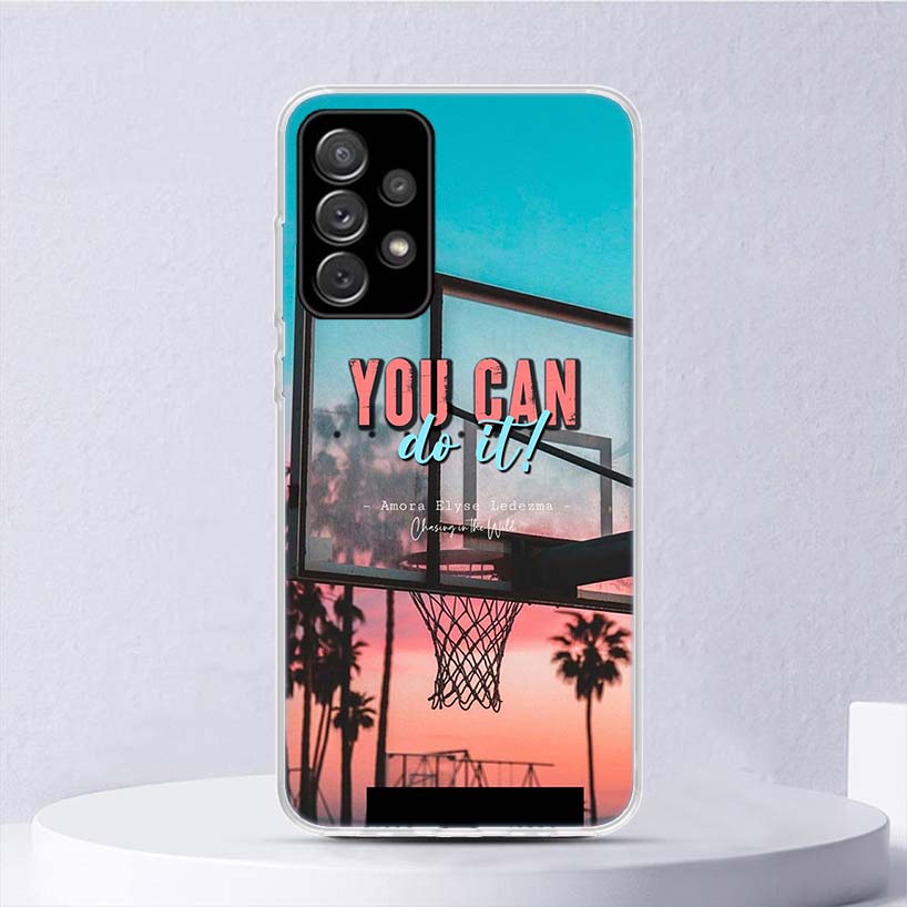 Basketball Basket Sports Soft Case For Samsung Galaxy A15 A14 A13 A12 A55 A54 A53 A52 Phone Cover A35 A32 A33 A25 A23 A22 A05S A