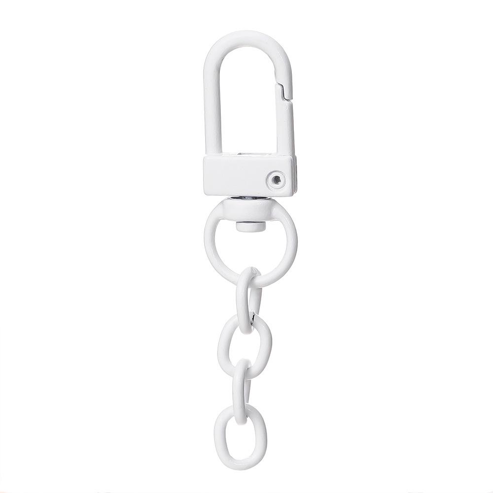 New Color Spray Paint Door Buckle Keychain: DIY Doll Pendant for Phone & Bag