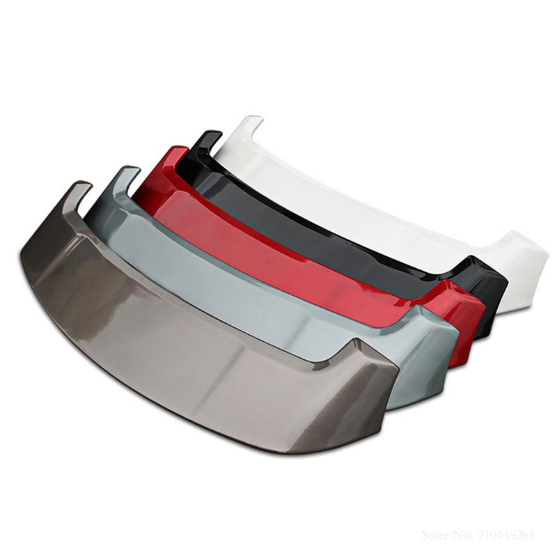 For Mitsubishi Outlander 2013 To 2018 Roof Spoiler High Quality ABS Spoiler Primer or Any Color Rear Spoiler for Outlander