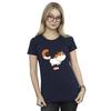 Disney Womens/Ladies Big Hero 6 Baymax Kitten Pose Cotton T-Shirt