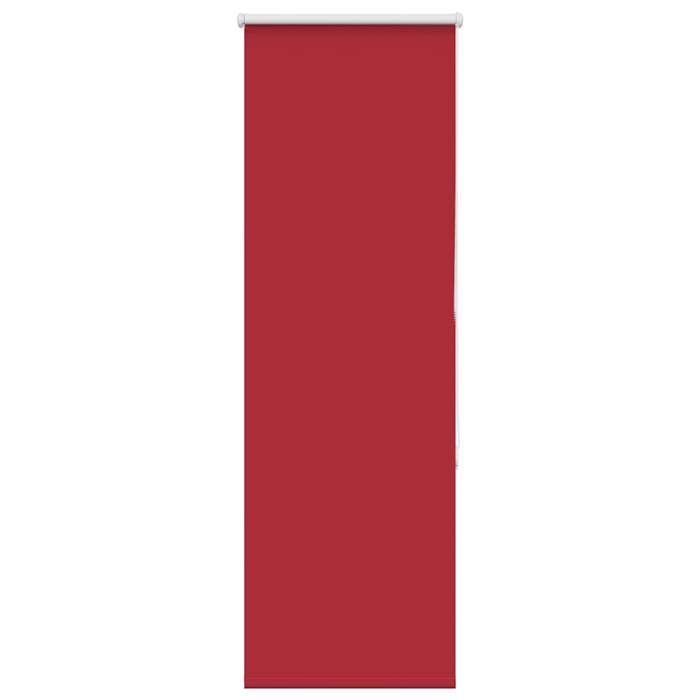 VidaXL Store enrouleur occultant rouge largeur du tissu 35,7 cm, store de jour et de nuit, store de cuisine, store enrouleur 4011766
