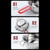 Stainless Steel Wax Melting Pot Heat Resistant Handle Candle Making Tool  Butter Melting