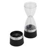 Molinillo de Pimienta Sal Acero Inoxidable Herramientas de Cocina Molinillo Doble de Plástico