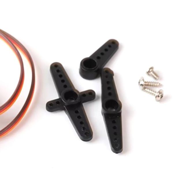MG90S Metal Gear Servo for 3D450 Electric Helicopter: 180° Swashplate Accessory Pack