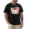 Cat Vintage Retro Old Skool Tshirt Casual Basic Street Style Tshirt